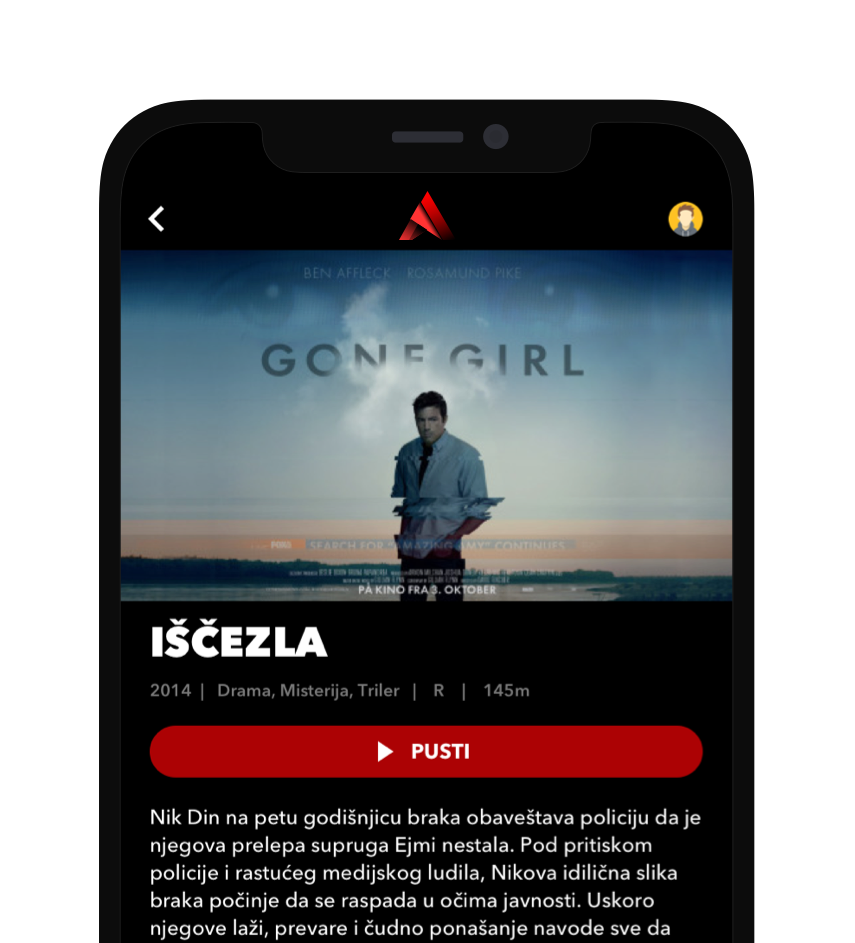 Apollon na mobilnom telefonu